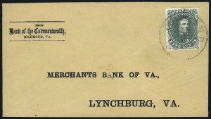 Sale 1011, Lot 1719, Confederate States (General Issues)