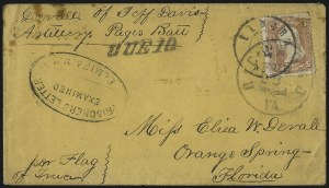 Sale 1011, Lot 1738, Confederate States (P.O.W. Covers)