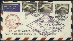 Sale 1011, Lot 1840, Foreign Stamps and Covers (Flight Covers)