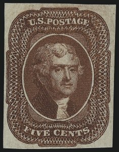 Sale 1011, Lot 306, Essays and Proofs - 1845 thru 1861 Issues