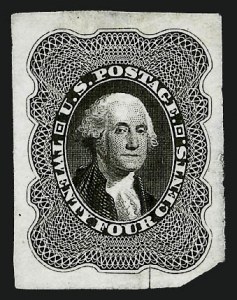 Sale 1011, Lot 309, Essays and Proofs - 1845 thru 1861 Issues