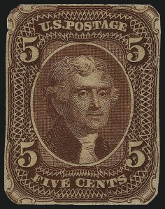 Sale 1011, Lot 317, Essays and Proofs - 1845 thru 1861 Issues