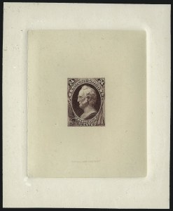 Sale 1011, Lot 334, Essays and Proofs - 1869 thru Columbian Issues