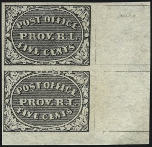 Sale 1011, Lot 375, Postmasters Provisionals (Scott 10X1)