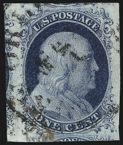 Sale 1011, Lot 394, 1c-12c 1851-56 Issue (Scott 6-17)