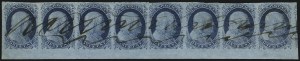 Sale 1011, Lot 400, 1c-12c 1851-56 Issue (Scott 6-17)