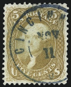 Sale Number 1011, Lot Number 442, 1861-66 Issue (Scott 67-78) Sale Number 1011, Lot Number 442, 1861-66 Issue (Scott 67-78)