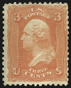 Sale 1011, Lot 454, 1861-66 Issue (Scott 67-78)