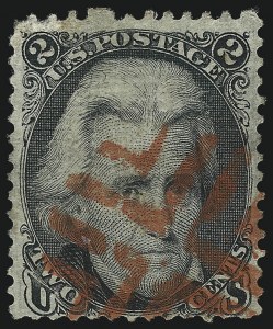 Sale 1011, Lot 472, 1867-68 Grilled Issue (Scott 83-101)