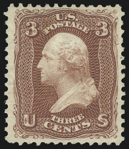 Sale 1011, Lot 482, 1875 Re-Issue of 1861-66 Issue (Scott 104)