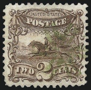 Sale 1011, Lot 483, 1c-6c 1869 Pictorial Issue (Scott 112-115)
