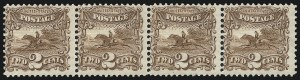 Sale 1011, Lot 487, 1c-6c 1869 Pictorial Issue (Scott 112-115)