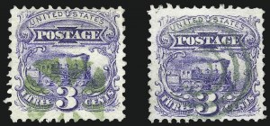 Sale 1011, Lot 494, 1c-6c 1869 Pictorial Issue (Scott 112-115)