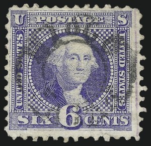 Sale 1011, Lot 502, 1c-6c 1869 Pictorial Issue (Scott 112-115)