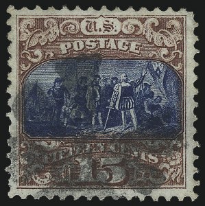 Sale 1011, Lot 515, 10c-30c 1869 Pictorial Issue (Scott 116-121)