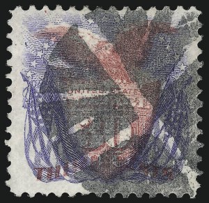 Sale 1011, Lot 522, 10c-30c 1869 Pictorial Issue (Scott 116-121)