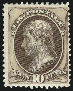 Sale 1011, Lot 532, 1870-71 National Bank Note Co. Issues (Scott 135-155)