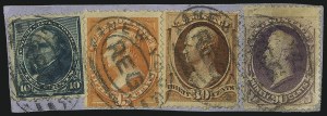 Sale 1011, Lot 568, 1875-87 Continental and American Bank Note Co. Issues (Scott 178-218)