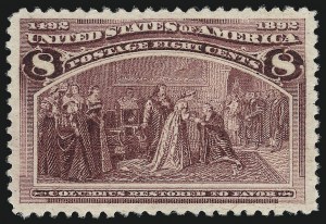 Sale 1011, Lot 589, 1893 Columbian Issue (Scott 230-245)