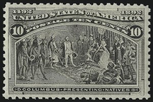 Sale 1011, Lot 591, 1893 Columbian Issue (Scott 230-245)