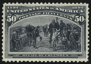 Sale 1011, Lot 595, 1893 Columbian Issue (Scott 230-245)