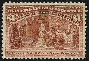Sale 1011, Lot 596, 1893 Columbian Issue (Scott 230-245)