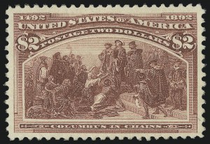 Sale 1011, Lot 599, 1893 Columbian Issue (Scott 230-245)