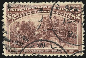Sale 1011, Lot 600, 1893 Columbian Issue (Scott 230-245)