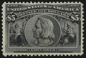 Sale 1011, Lot 606, 1893 Columbian Issue (Scott 230-245)