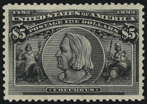 Sale 1011, Lot 608, 1893 Columbian Issue (Scott 230-245)