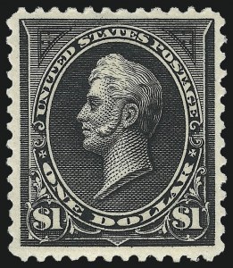 Sale 1011, Lot 619, 1894 Unwatermarked Bureau Issue (Scott 249-263)
