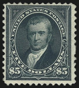 Sale 1011, Lot 622, 1894 Unwatermarked Bureau Issue (Scott 249-263)