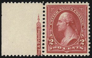 Sale 1011, Lot 623, 1895 Watermarked Bureau Issue (Scott 267c-283)