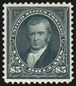 Sale 1011, Lot 636, 1895 Watermarked Bureau Issue (Scott 267c-283)