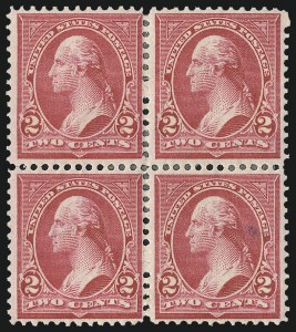 Sale 1011, Lot 641, 1895 Watermarked Bureau Issue (Scott 267c-283)