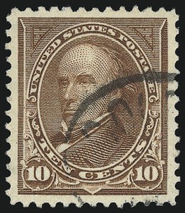 Sale 1011, Lot 642, 1895 Watermarked Bureau Issue (Scott 267c-283)