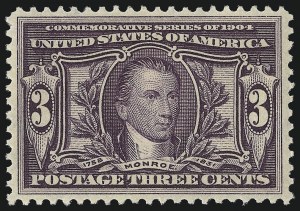 Sale 1011, Lot 689, 1904 Louisiana Purchase, Jamestown Issues (Scott 323-330)