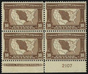 Sale 1011, Lot 694, 1904 Louisiana Purchase, Jamestown Issues (Scott 323-330)