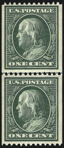 Sale 1011, Lot 702, 1908-13 Washington-Franklin Issues (Scott 332-366)