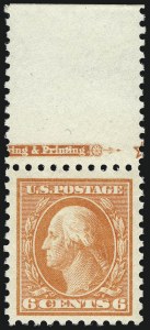 Sale 1011, Lot 729, 1912-15 Washington-Franklin Issues (Scott 407-460)