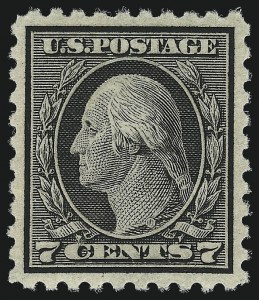 Sale Number 1011, Lot Number 731, 1912-15 Washington-Franklin Issues (Scott 407-460)