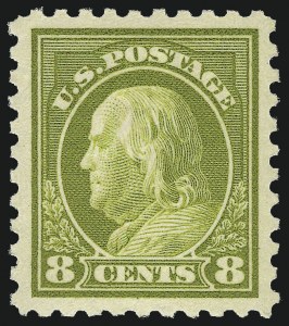 Sale Number 1011, Lot Number 732, 1912-15 Washington-Franklin Issues (Scott 407-460)