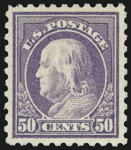 Sale 1011, Lot 735, 1912-15 Washington-Franklin Issues (Scott 407-460)