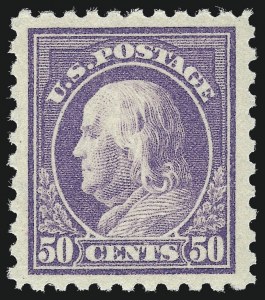 Sale Number 1011, Lot Number 736, 1912-15 Washington-Franklin Issues (Scott 407-460)