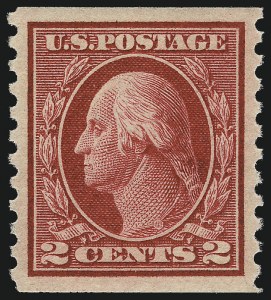 Sale 1011, Lot 740, 1912-15 Washington-Franklin Issues (Scott 407-460)
