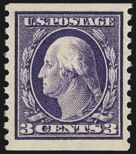 Sale 1011, Lot 741, 1912-15 Washington-Franklin Issues (Scott 407-460)