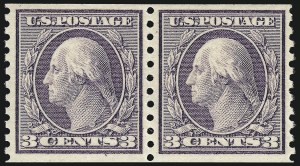 Sale 1011, Lot 744, 1912-15 Washington-Franklin Issues (Scott 407-460)