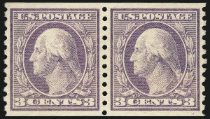Sale 1011, Lot 745, 1912-15 Washington-Franklin Issues (Scott 407-460)