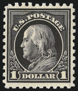 Sale 1011, Lot 748, 1912-15 Washington-Franklin Issues (Scott 407-460)