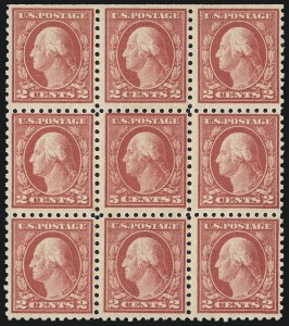 Sale 1011, Lot 749, 1916-17 Washington-Franklin Issues (Scott 467-487)